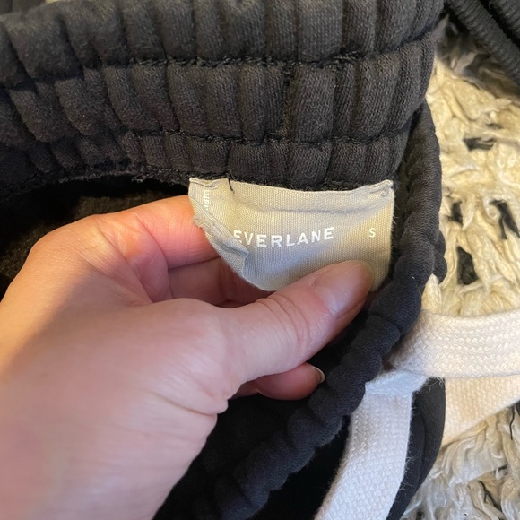 Everlane Retrack Sweat Set Black - Picture 5 of 6
